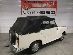 Trabant P601 Kübel Metalltüren, Leder, sehr selten Bild 5