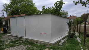 Blechgarage Zeltgarage Hütte Schuppen Lagerraum