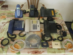 Telefonsammlung teilweise mit Anrufbeantworter Bild 2