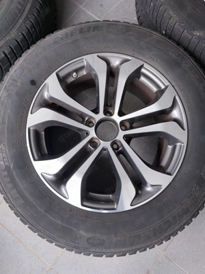 Vier Original 17" Alu Winterräder mit Michelin 235 65R17 für MERCEDES GLC X253
