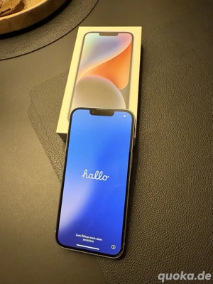 Apple iPhone 14 - 128GB neue + Akku : 98% mit verpakung und garantie 