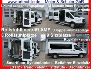 Ford Transit 350 L3/9 Sitze/5 Rollstuhlpl./Smartfloor/Garantie*