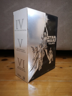 StarWars Trilogie IV bis VI DVD Box mit Bonus Disc Bild 2