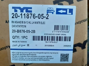 Renault Megane III,  Hauptscheinwerfer links mit LWR, passend für Schl.-Nr. ASJ 3333 Bild 3