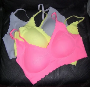 NEU*OVP* Verkaufe 1 super tolle BH in wunderschönem Neon-Gelb Gr. XL Bild 3