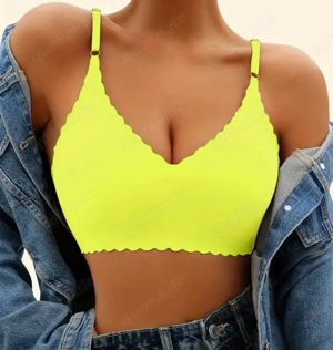 NEU*OVP* Verkaufe 1 super tolle BH in wunderschönem Neon-Gelb Gr. XL Bild 8