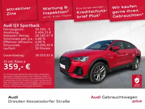 Audi Q3 45 TFSI e S-line Kamera LED Navi DA