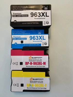 HP 963 XL 4 Refillpatronen HP OfficeJet Pro