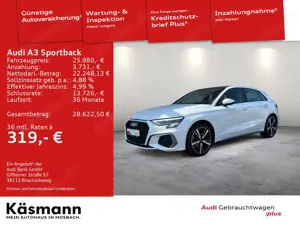 Audi A3 S line 40TFSIe LED PANO NAV ACC