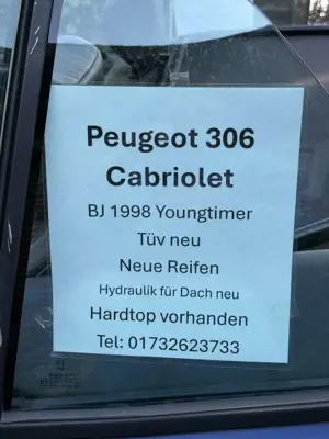 Peugeot 306 Cabriolet 1.6 Saint Tropez Bild 2