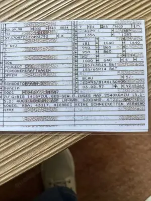 Peugeot 306 Cabriolet 1.6 Saint Tropez Bild 3