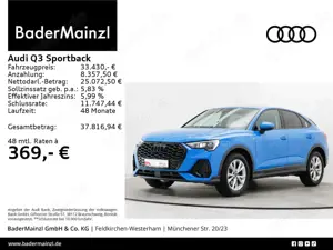 Audi Q3 35 TDI S tronic S line Carplay SHZ