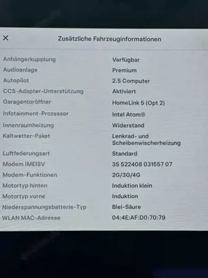 Tesla Model X 100D Allradantrieb Bild 5