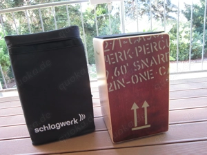 Neue Cajon mit Tasche zu verkaufen