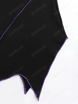 NEU*OVP* Gothic Shirt total klasse mit asymetrischen Ärmeln & Zipfelkaputze   Bild 6