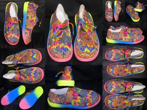 NEU*OVP Halbschuhe für Damen, bunte Sneaker, tolle Schuhe Gr. 40