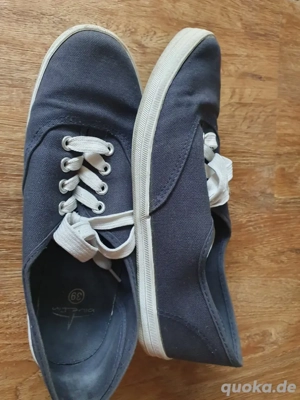 blaue Schuhe in 39 Bild 5
