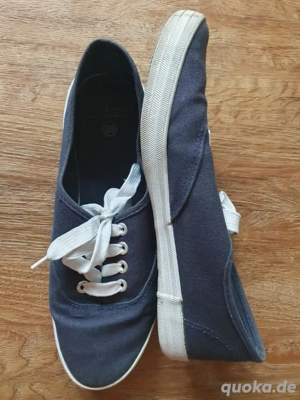 blaue Schuhe in 39 Bild 6