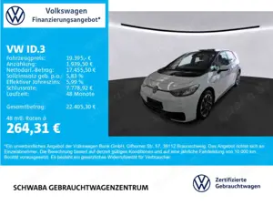 Volkswagen ID.3 City Batt-Kap 55kW/h LED*NAV*ACC*LANE*8fach