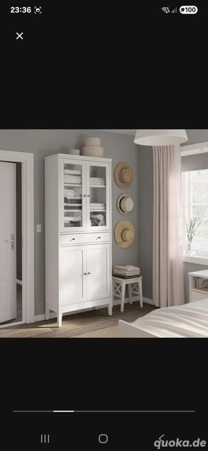 ikea vitriene  weiß holz  in gutem zustand !