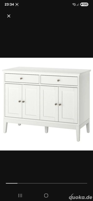 ikea weiß holz Sideboard  in gutem Zustand!