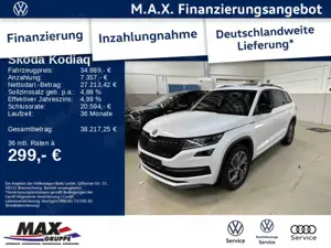 Skoda Kodiaq 2.0 TFSI DSG 4x4 7-SITZER +LED+AHK+NAVI++