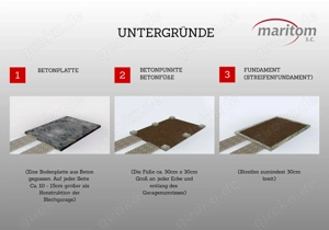    Blechgarage nach Maß Metallcontainer Untypisch  Bild 2