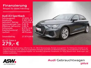 Audi A3 S line 30 TFSI Stronic LED Navi RFK