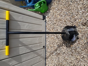 Erdbohrer Handerdbohrer für Garten 25 cm Durchmesser 