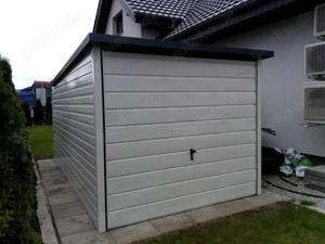 Einzelgarage Blechgarage Lagerraum Stahlkonstrukti