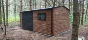 Geräteschuppen PREMIUM Gartenhaus Blechgarage Garage