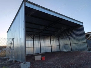 Auto blechgarage carport container kfz werkstatt Bild 2