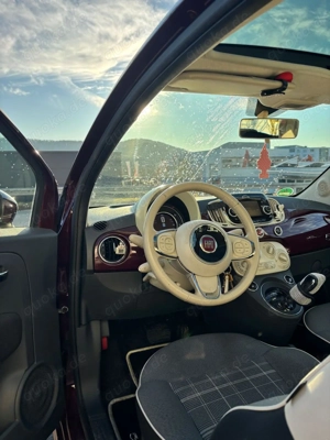Fiat 500 Mit Panoramadach  Bild 6