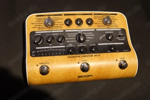 zoom AC 3 Multi Effektpedal für Akustikgitarre