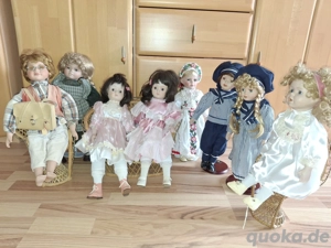 8 Deko-Puppen 