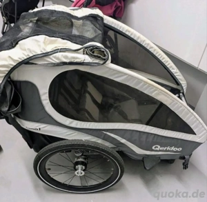 Querido kidsgoo 1 Fahrradanhänger und Buggy in einem