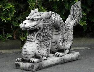 Chinesischer Drache aus Steinguss im raum 48477 zu Verkaufen