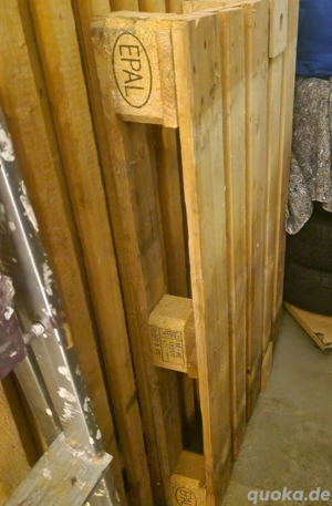 Holzpalette zu verschenken 