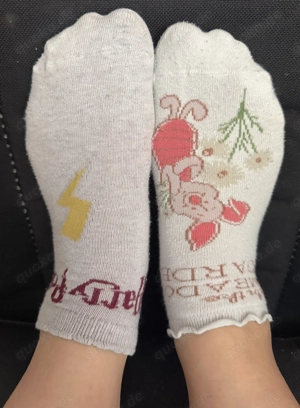 Süße getragene Socken  Bild 2
