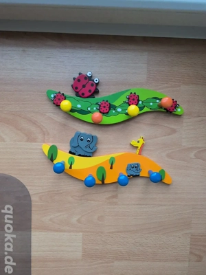 kinderkleiderhaken aus Holz 