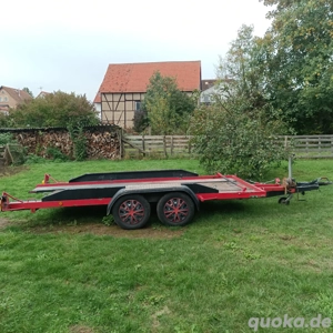 Autotransportanhänger   Autoanhänger   Autotrailer kippbar 