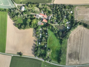 Gebäudeensemble - Wassermühle, Wirtschaftsgebäude, Biergarten, Campingplatz, Pferdestall auf 4 ha