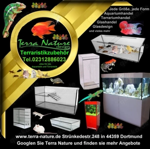 Schildkröten Aquarium 200x70x60cm mit 2 Inseln Aquarien Bild 10