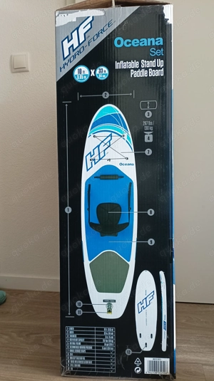 SUP Stand Up Paddle Board nur 5 mal ins Wasser