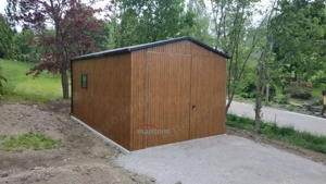    Blechgarage nach Maß Metallcontainer Untypisch 