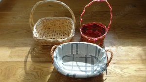 3 Dekokörbe Präsentkorb Geschenkkorb Brotkorb Korb Bild 3