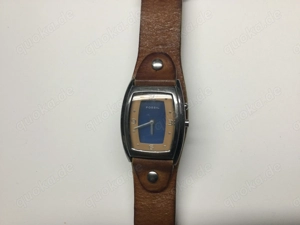 Fossil Armbanduhr mit Lederarmband 