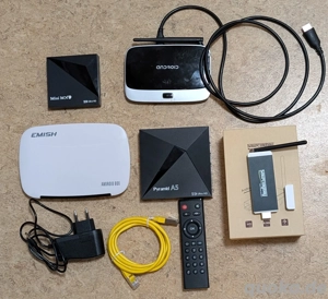 4 Android TV Box und TV Stick für Ersatzteile