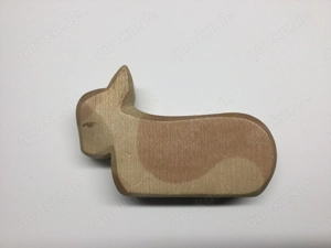 Ostheimer Holzspielzeug Figur Kuh Liegend