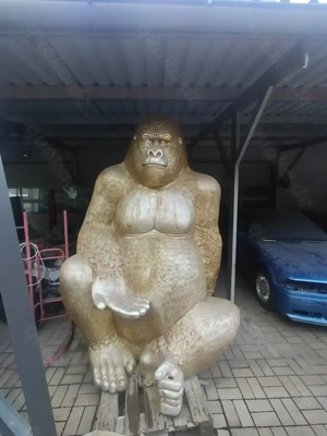 Kare Design Affe Gold 249 0002